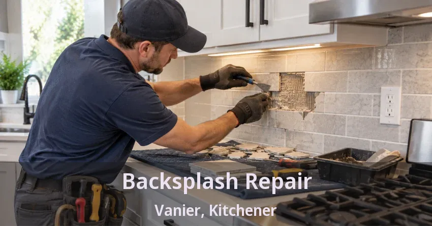 Backsplash Repair Vanier, Kitchener - ON