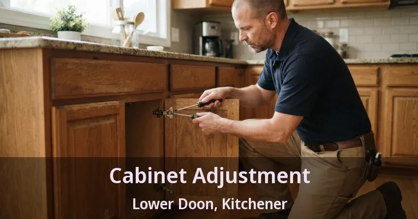 Cabinet Adjustment Lower Doon, Kitchener - ON