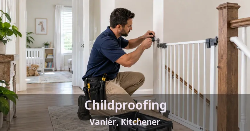 Childproofing Vanier, Kitchener - ON