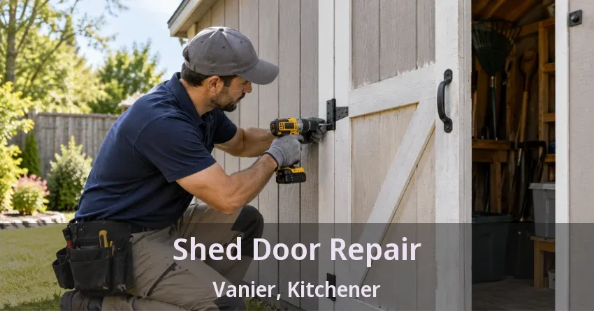 Shed Door Repair Vanier, Kitchener - ON