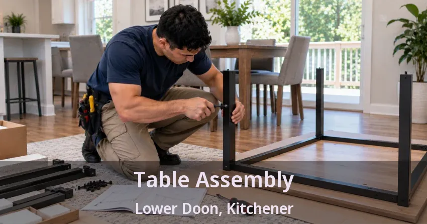 Table Assembly Lower Doon, Kitchener - ON