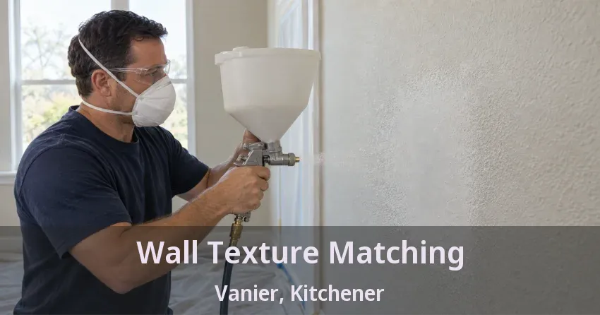 Wall Texture Matching Vanier, Kitchener - ON