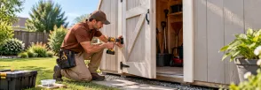 Shed Door Repair Vanier, Kitchener
