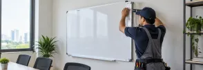 Whiteboard Mounting Lower Doon, Kitchener